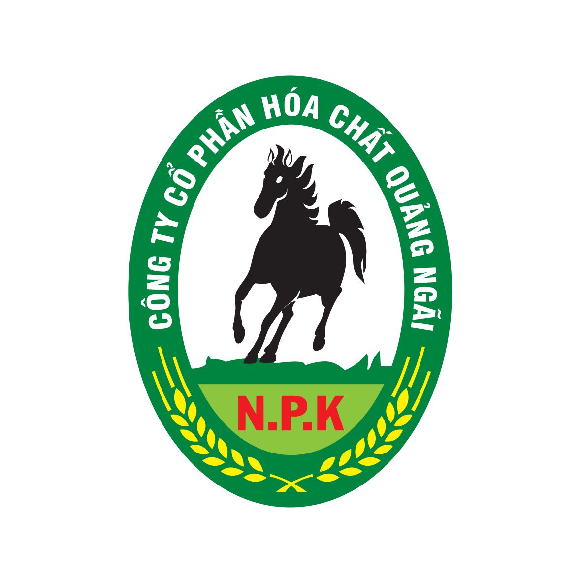 Logo NPK Con Ngựa — CTCP Hóa chất Quảng Ngãi