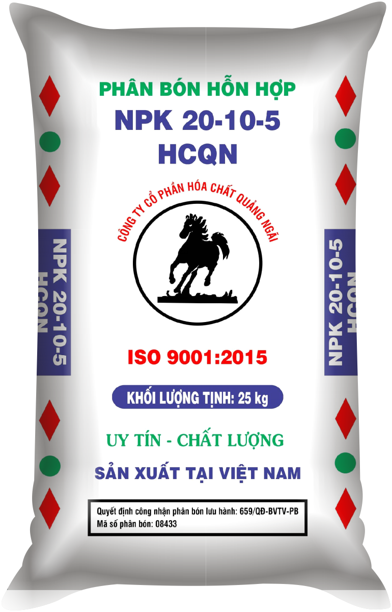 Phân bón Con Ngựa NPK 20-10-5+HCQN
