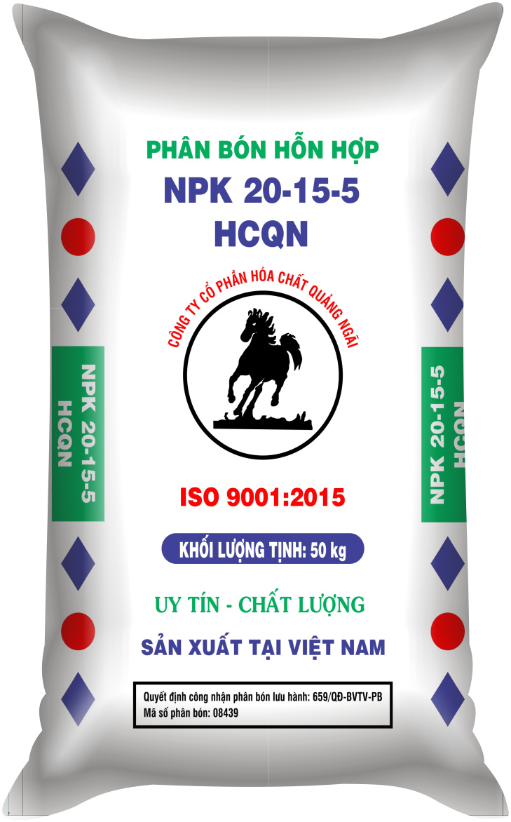 Phân bón Con Ngựa NPK 20-15-5+HCQN