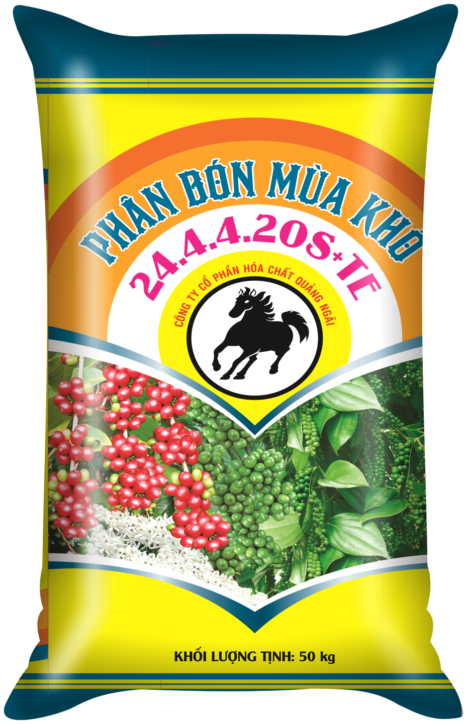 Phân bón Con Ngựa NPK 24-4-4+HCQN